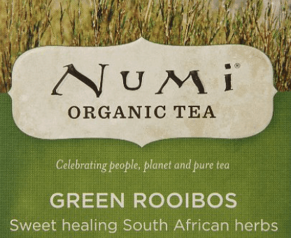 Numi Organic Green Rooibos Tea