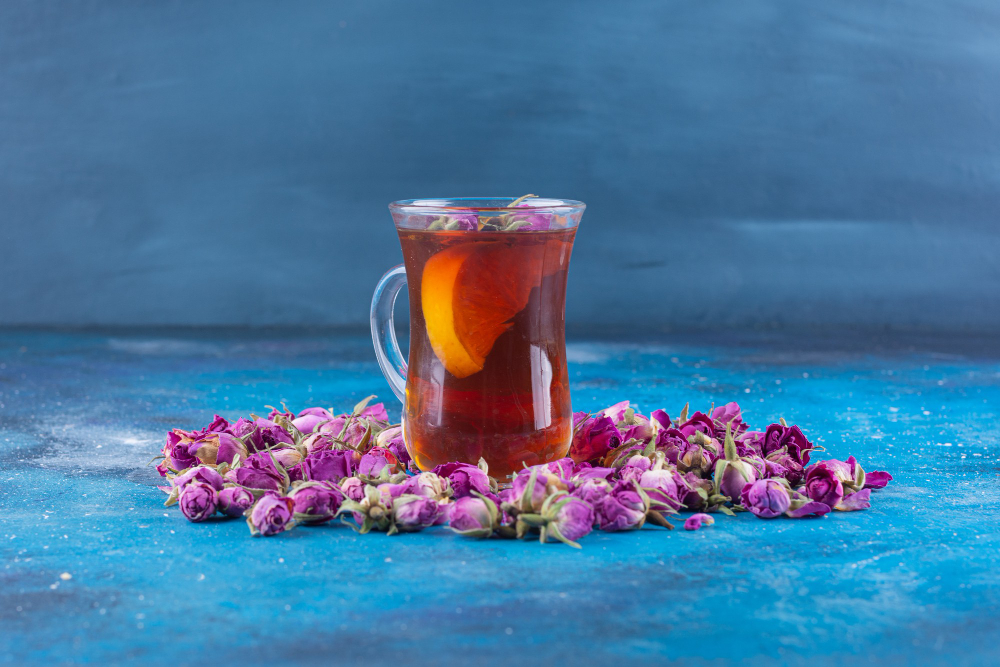 flower tea