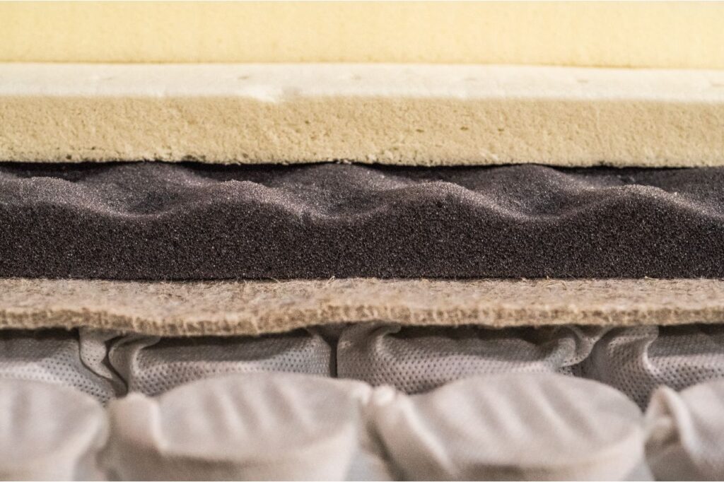 layers of green tea mattress